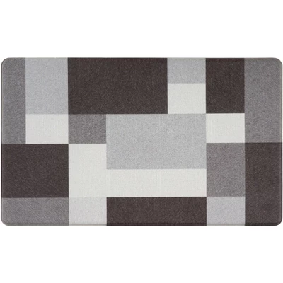 World Rug Gallery Modern Boxes Design Anti Fatigue Standing Mat - Image 9