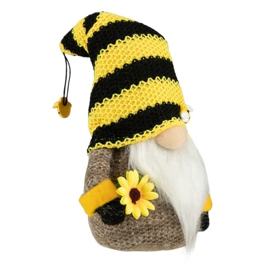 Northlight 10.75" Bumblebee And Sunflower Springtime Gnome - Image 2