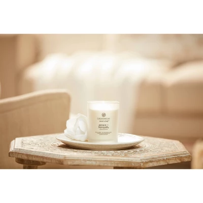 Glass Jar Candle Cashmere Jasmine - Chesapeake Bay Candle - Image 3