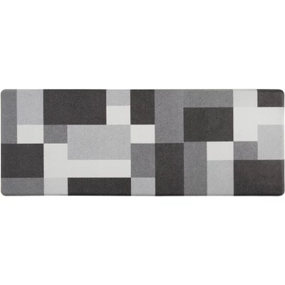 World Rug Gallery Modern Boxes Design Anti Fatigue Standing Mat - Image 10