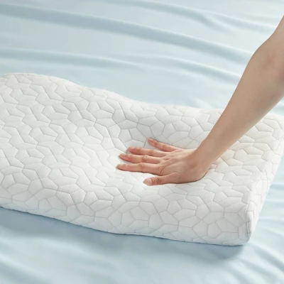 Cooling Contour Foam Pillow With Removable Cover - Image 7
