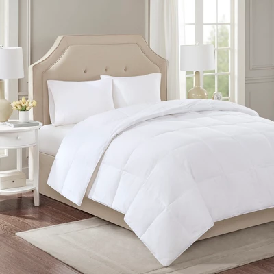 Cotton Sateen Down 300 Thread Count Comforter - Level 2 With 3M® Stain Release - Image 4
