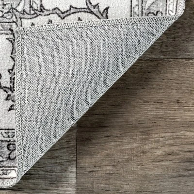 NuLOOM Ren Vintage Floral Machine Washable Area Rug - Image 6