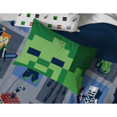 Saturday Park Minecraft Emblematic 100% Organic Cotton Bed Set - Image 6