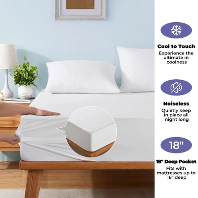 Peace Nest Cooling Quilted Mattress Protector Mattress Pad
