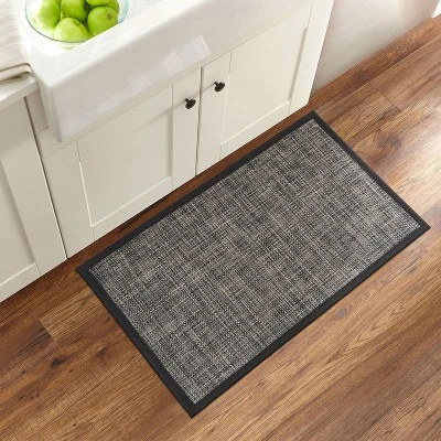 World Rug Gallery Basketweave Textline Anti-Fatigue Standing Mat - Image 5