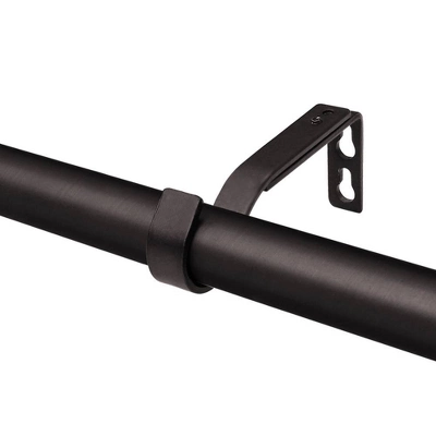 72"-144" Decorative Drapery Curtain Rod With Knob Finials Oil Rubbed Bronze - Lumi Home Furnishings - Image 3