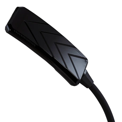 360 Lighting Ricky Modern Desk Lamp 13 3/4" High Black With USB Charging Port LED Gooseneck Touch On Off Dimmer For Bedroom Bedside Office House Desk - Image 6