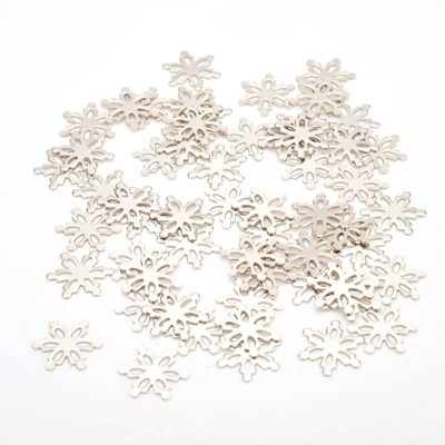 Insten Magnetic Snowflakes Desktop Sculpture, Desk Toy & Decoration For Teens And Adults - Image 3