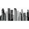 Cityscape Peel And Stick Giant Wall Decal Black - RoomMates