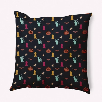 16"x16" Halloween Critters Square Throw Pillow - E By Design - Image 6